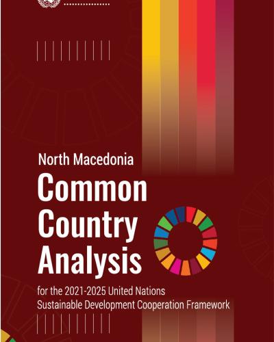 Front page of the Common Country Analysis Report