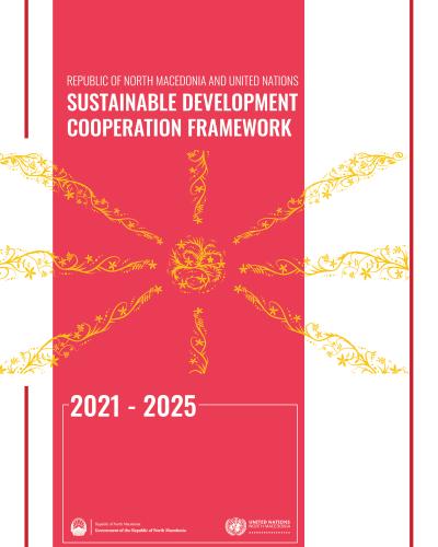 Front page of the UN SDCF 2021 - 2025